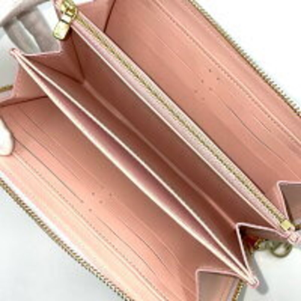 Louis Vuitton Long Zipper Zippy LV White Floral Wallet Flower Garden - Picture 4 of 7